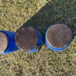 Kit Trio de Atabaldes – pele fixa